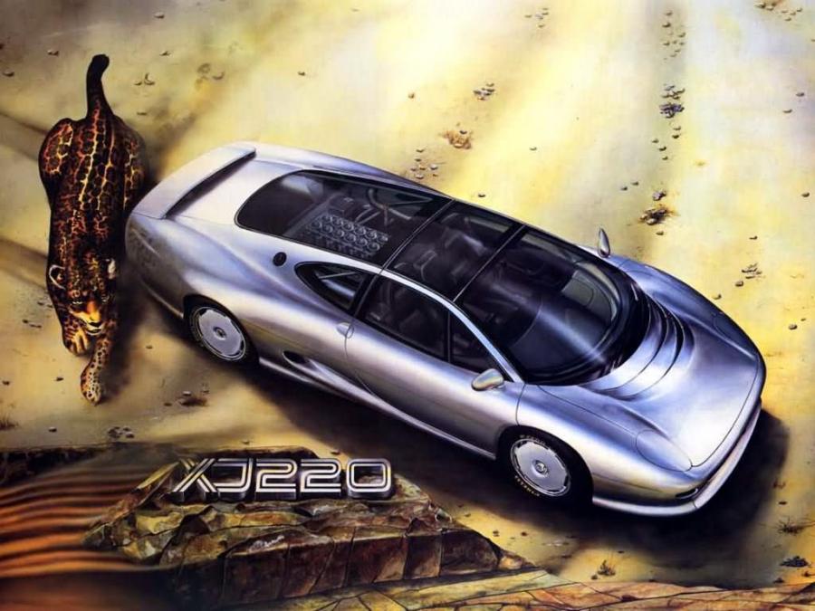 Jaguar XJ220 Concept 1988 года  (фото 2 из 16)